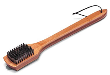 wooden grill brush