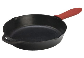 black cast iron pan